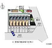 真岡市下高間木 月極駐車場
